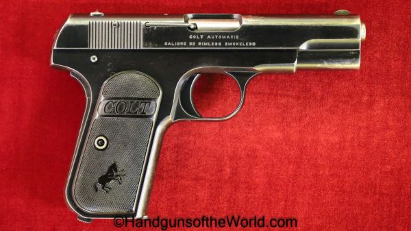 Colt, 1903, Hammerless, .32, 1916, 32, acp, auto, Pocket, Pocket Hammerless, Handgun, Pistol, C&R, Collectible, Model, 7.65, 7.65mm, Americana, American, US
