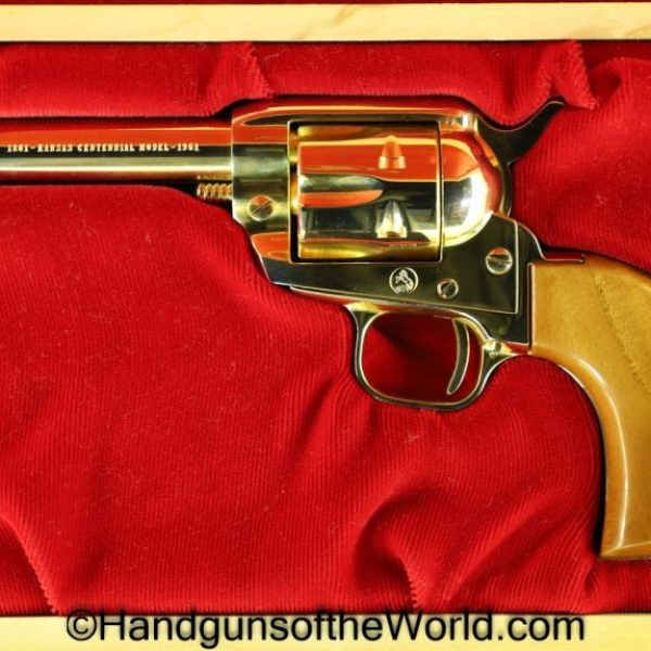 Colt, Single Action Frontier Scout, .22lr, Kansas Centennial, 1961, Single Action, Frontier, Scout, Handgun, Revolver, C&R, Collectible, Cased, with Case