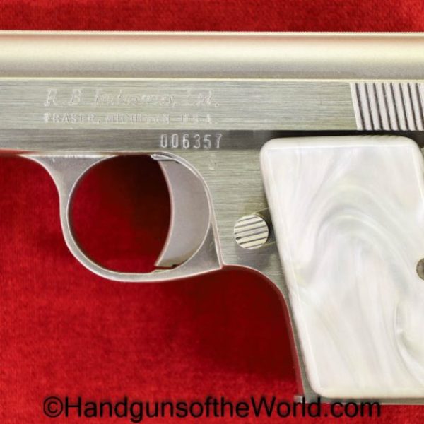 RB Industries, Frasier Model 2, .25, 25, acp, auto, RB, Industries, Frasier, Model 2, Handgun, Pistol, Collectible, Detroit, Baby, Browning, VP, Vest Pocket