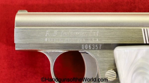 RB Industries, Frasier Model 2, .25, 25, acp, auto, RB, Industries, Frasier, Model 2, Handgun, Pistol, Collectible, Detroit, Baby, Browning, VP, Vest Pocket