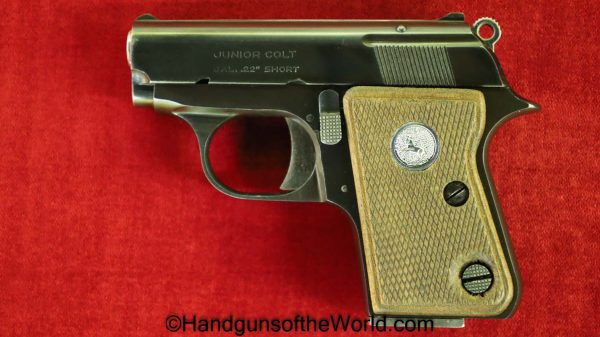 Colt, Junior, .22 Short, 22, .22, Short, Handgun, Pistol, C&R, Collectible, 1960, VP, Vest Pocket, Spain, Spanish, Astra, Cub, American, Americana