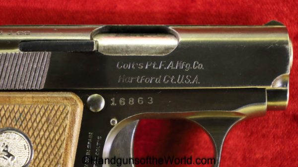 Colt, Junior, .22 Short, 22, .22, Short, Handgun, Pistol, C&R, Collectible, 1960, VP, Vest Pocket, Spain, Spanish, Astra, Cub, American, Americana