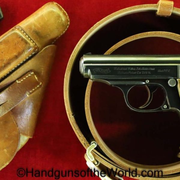 Walther, PPK, 7.65mm, Party Leader, Full Rig, Outstanding, German, Germany, Handgun, Pistol, C&R, Collectible, 7.65, NSDAP, WWII, WW2, 32, .32, acp, auto