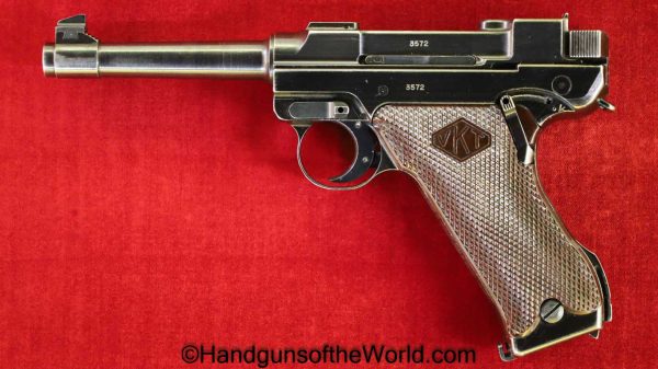 Valmet, L-35, Lahti, 9mm, 1st, Variation, with Stock, First, Variant, Finland, Finnish, WWII, WW2, Stocked, L35, L.35, L 35, Handgun, Pistol, C&R, Collectible