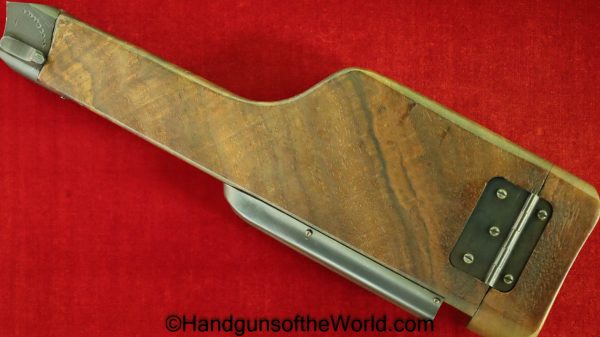 Valmet, L-35, Lahti, 9mm, 1st, Variation, with Stock, First, Variant, Finland, Finnish, WWII, WW2, Stocked, L35, L.35, L 35, Handgun, Pistol, C&R, Collectible