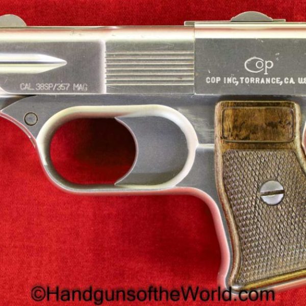 COP, SS-1, .38 Sp, .357 Mag, 4 Barrel, Derringer, Handgun, Collectible, 38, .38, 357, .357, Mag, Magnun, Sp, Special, Americana, American, America, USA, US