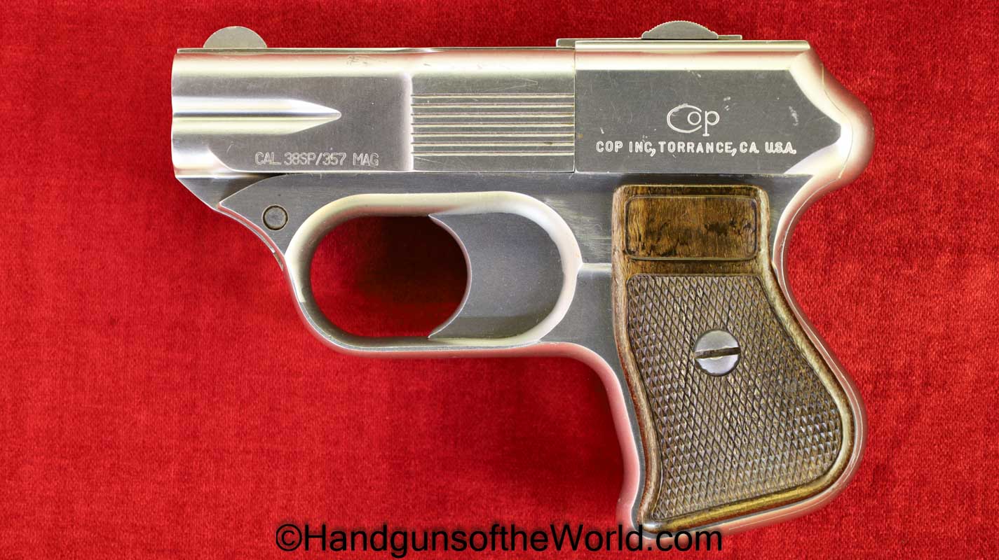 COP, SS-1, .38 Sp, .357 Mag, 4 Barrel, Derringer, Handgun, Collectible, 38, .38, 357, .357, Mag, Magnun, Sp, Special, Americana, American, America, USA, US