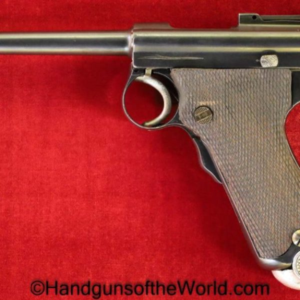 Nambu, 1902, Grandpa, 8mm, Experimental, Transition, with Stock, 1904, Papa, Japan, Japanese, Handgun, Pistol, C&R, Collectible, Stocked, Hand gun, Rare