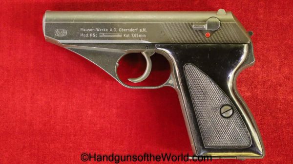 Mauser, HSc, 7.65mm, Post War, French, Mint, France, Post-War, handgun, pistol, C&R, collectible, Pocket, 32, .32, acp, auto, 7.65, phosphate, German, Germany