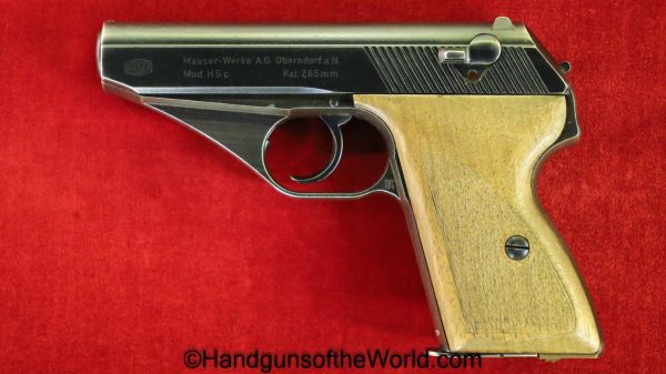 Mauser, HSc, 7.65mm, German, WWII, WW2, Germany, handgun, pistol, C&R, collectible, Pocket, 7.65, 32, .32, acp, auto, Military, E/135, Eagle/135