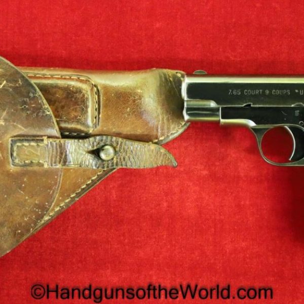 Unique, Model 17, 7.65mm, German, WWII, with Holster, WW2, Germany, 17, Model, handgun, pistol, C&R, collectible, French, France, 32, .32, acp, auto, 7.65