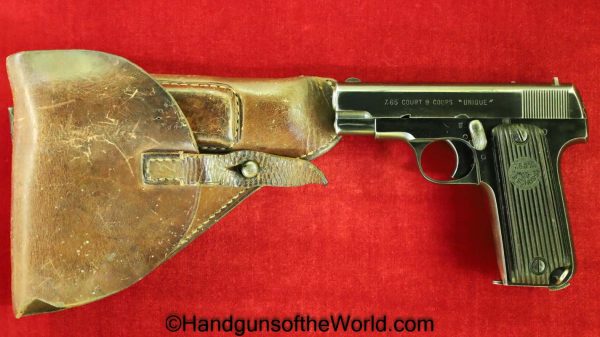 Unique, Model 17, 7.65mm, German, WWII, with Holster, WW2, Germany, 17, Model, handgun, pistol, C&R, collectible, French, France, 32, .32, acp, auto, 7.65