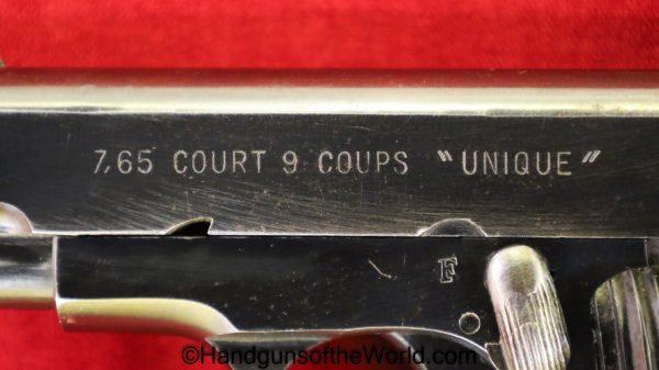 Unique, Model 17, 7.65mm, German, WWII, with Holster, WW2, Germany, 17, Model, handgun, pistol, C&R, collectible, French, France, 32, .32, acp, auto, 7.65