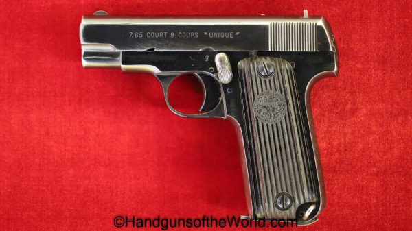 Unique, Model 17, 7.65mm, German, WWII, with Holster, WW2, Germany, 17, Model, handgun, pistol, C&R, collectible, French, France, 32, .32, acp, auto, 7.65