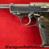 Walther, P-38, AC45, 9mm, Late War, German, WWII, FNH Barrel, Germany, WW2, P38, P.38, P 38, AC-45, AC 45, handgun, pistol, C&R, collectible, Late