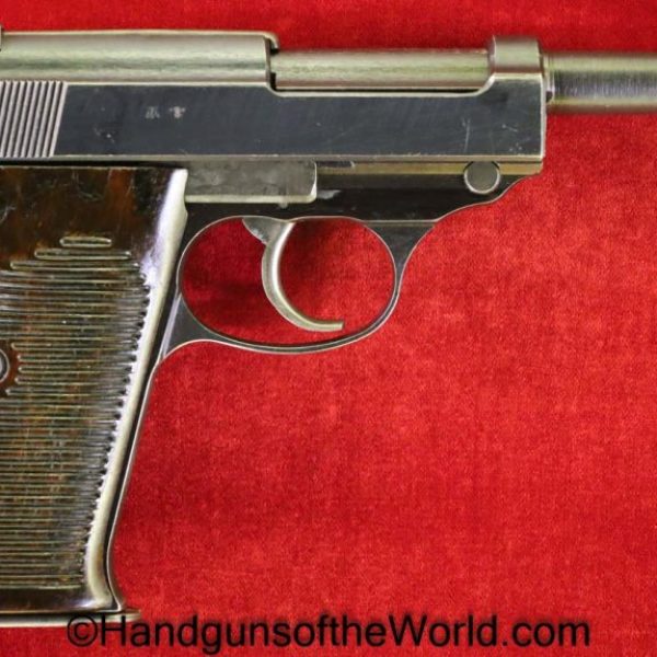 Walther, P-38, AC45, 9mm, Late War, German, WWII, FNH Barrel, Germany, WW2, P38, P.38, P 38, AC-45, AC 45, handgun, pistol, C&R, collectible, Late