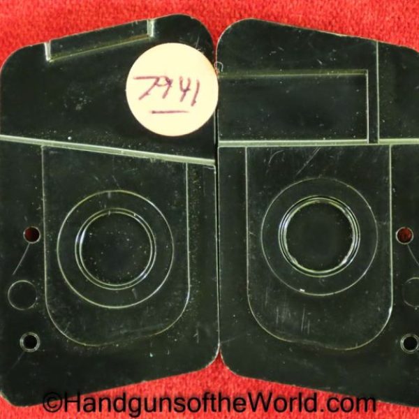 Browning, Baby, Grips, Original, Collectible, Grip, Set, pair, FN, Black, Plastic, handgun, pistol, hand gun, vp, vest pocket, hand gun, Belgian, Belgium