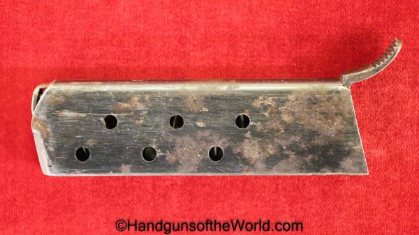 Femaru, P.Mod 37, 7.65mm, Magazine-Clip, #59196, 59196, original, collectible, handgun, pistol, German, Germany, WWII, WW2, magazine, mag, clip, 7.65, 32