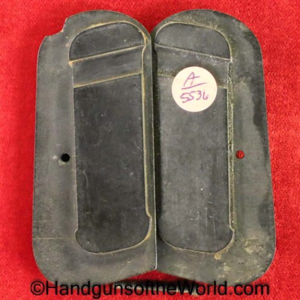 Colt, 1903, 1908, Grips, Hard, rubber, black, original, collectible, handgun, pistol, model, pair, set, grip, pocket, hammerless, pocket hammerless