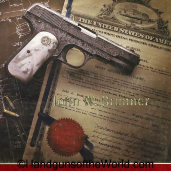 The Colt Pocket Hammerless Automatic Pistols, Volume II, Book, John W Brunner, Brunner, 2nd Edition, original, collectible, 2nd, Second, 2, II, V, Volume