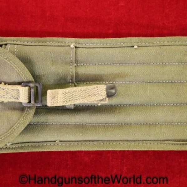 US, M15, Cleaning Rod, Kit, Steel, green, canvas, case, cased, original, collectible, M 15, M.15, M-15, cleaning, rod, cleaning kit, Americana, American