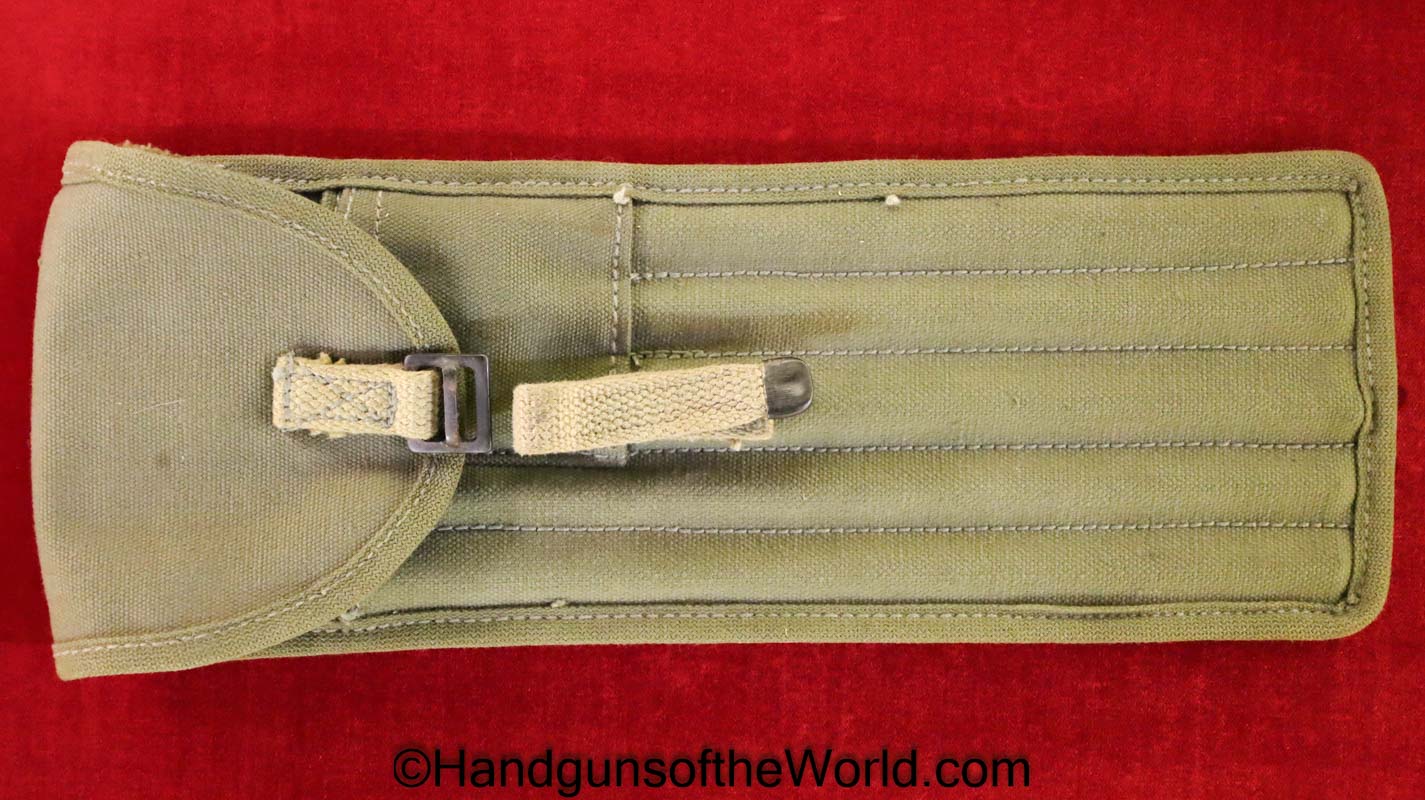 US, M15, Cleaning Rod, Kit, Steel, green, canvas, case, cased, original, collectible, M 15, M.15, M-15, cleaning, rod, cleaning kit, Americana, American