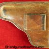 CZ-22, Holster, CZ, 22, CZ22, CZ 22, original, collectible, unmarked, brown, leather, Czech, Czechoslovakia, handgun, pistol, hand gun, real, old, vintage