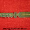 Knife, Made From Copper Shrapnel, Made, From Copper, Shrapnel, German, Knights Cross, GI, Original, Collectible, Souvenir, WWII, WWI, WW2, WW1, Oddity