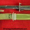 US, M5A1, Bayonet, with Scabbard, Mil Par Col, original, collectible, M1, Garand, Rifle, M8A1, USA, Americana, American, America, bayo, real, vintage