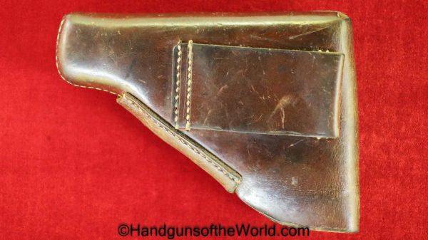 Walther, Model 8, Holster, original, collectible, Brown, leather, DRGM, Akah, German, Germany, Model, 8, VIII, handgun, pistol, breakaway, break away
