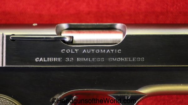 Colt, 1903, Hammerless, .32, 1920, 32, acp, auto, handgun, pistol, C&R, collectible, pocket, Pocket Hammerless, model, 7.65, 7.65mm, Americana, American