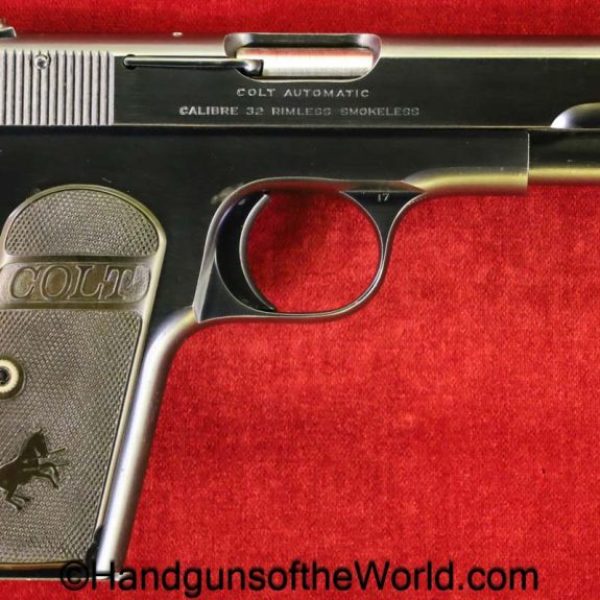 Colt, 1903, Hammerless, .32, 1920, 32, acp, auto, handgun, pistol, C&R, collectible, pocket, Pocket Hammerless, model, 7.65, 7.65mm, Americana, American