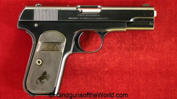 Colt, 1903, Hammerless, .32, 1920, 32, acp, auto, handgun, pistol, C&R, collectible, pocket, Pocket Hammerless, model, 7.65, 7.65mm, Americana, American