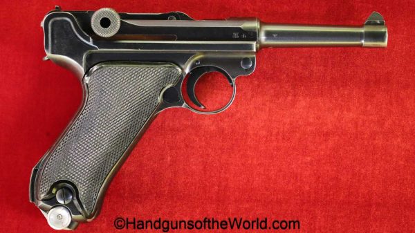 Luger, P.08, BYF41, 9mm, German, WWII, Black Widow, Matching Magazine, Matching Mag, P08, P 08, P-08, 1941, 41, byf, Mauser, handgun, pistol, C&R, collectible