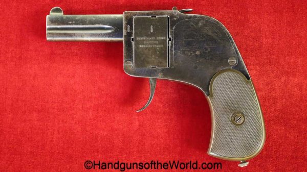 Sauer, Bar, Pistol, 6.35mm, 2 Barrel, 4 Shot, Oddity, German, Germany, derringer, handgun, collectible, C&R, 6.35, 25, .25, acp, auto, VP, Vest Pocket