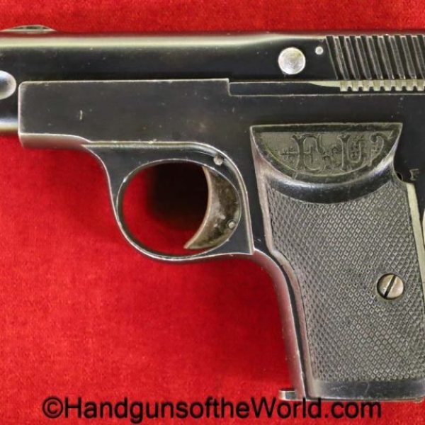 Langenhan, Model III, 6.35mm, Model 3, German, Germany, handgun, pistol, C&R, collectible, VP, Vest Pocket, 6.35, 25, .25, acp, auto, Model, 3, III