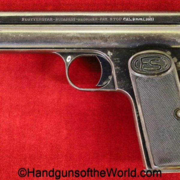 Frommer, Stop, .380, Hungarian, Proofed, Hungary, WWI, WW1, 380, acp, auto, 9mm, handgun, pistol, C&R, collectible, Pocket, 9, Austria-Hungary, Austro-Hungarian