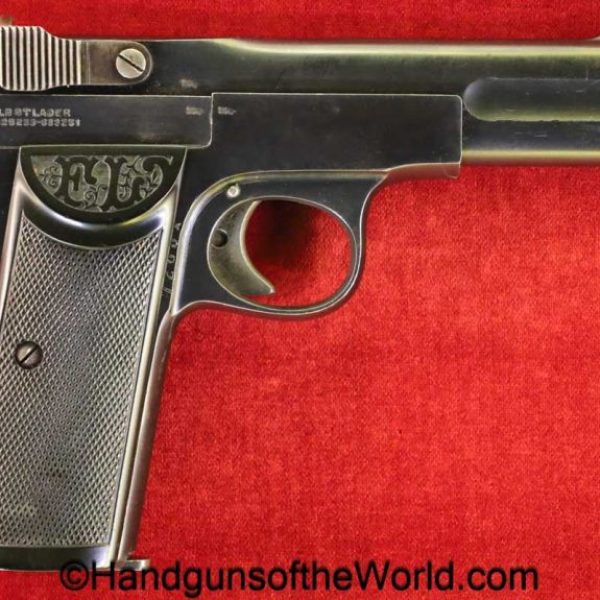 Langenhan, Army Model, 7.65mm, 2nd, Variation, second, variant, Army, model, handgun, pistol, C&R, collectible, German, Germany, 7.65, 32, .32, acp, auto