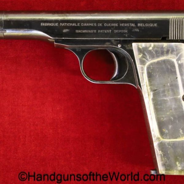Browning, FN, 1922, 7.65mm, German, WWII, with Holster, with Capture Paper, handgun, pistol, C&R, collectible, 7.65, 32, .32, acp, auto, Germany, WW2
