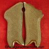 Luger, P.08, Grips, Coarsely checkered, brown, plastic, Post war, post-war, postwar, original, collectible, P08, P 08, P-08, Real, Old, Vintage, German