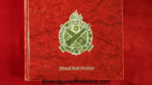 US Military Holsters & Pistol Cartridge Boxes, Book, Edward Scott Meadows, Meadows, original, collectible, hardbound, hardback, hard, back, bound