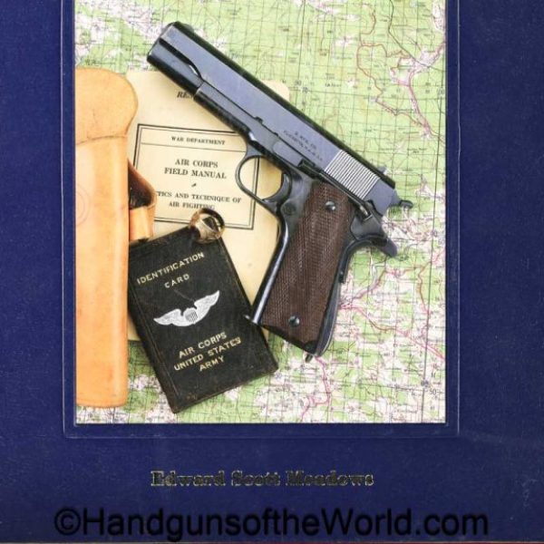 US Military Automatic Pistols, Book, US Military Automatic Pistols 1920-1945, Volume II, Edward Scott Meadows, hardbound, Meadows, collectible, hardcover