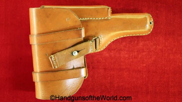 Browning, FN, 1922, Holster, WWII, Luftwaffe, brown, leather, Theuermann, dropping, pattern, German, WW2, Eagle 2, E/2, original, collectible, Germany, old