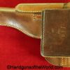 Browning, FN, 1922, Holster, WWII, Luftwaffe, brown, leather, Theuermann, dropping, pattern, German, WW2,  JSD, 1943, Eagle 21, E/21, original, collectible