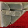 Beretta, 1934, 1935, Holster, WWII, Era, unmarked, WW2, green, leather, breakaway, original, collectible, Italy, Italian, handgun, pistol, Model, break away