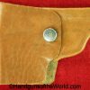 Clement, 1907, Holster, unmarked, soft, brown, leather, original, collectible, handgun, pistol, model, vintage, real, old, period, Belgian, Belgium