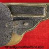 CZ-27, Holster, Rare, Extended Barrel, Variant, black, leather, pebble grain, dated, 1944, original, collectible, CZ, 27, CZ27, CZ 27, German, Germany, WWII