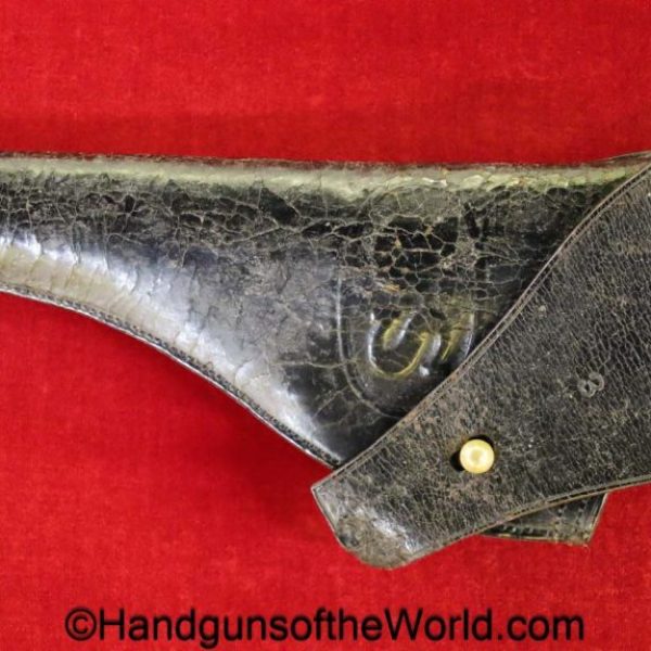 Colt, 1892, 1903, Revolver, Holster, Rock Island Arsenal, EHS-3, original, collectible, Americana, American, Model, 1896, handgun, hand gun, real, vintage