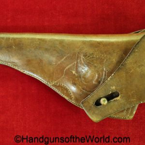 Colt, 1892, 1903, Revolver, Holster, brown, leather, US, 1903, EHS-AA, original, collectible, model, American, Americana, America, USA, handgun, hand gun