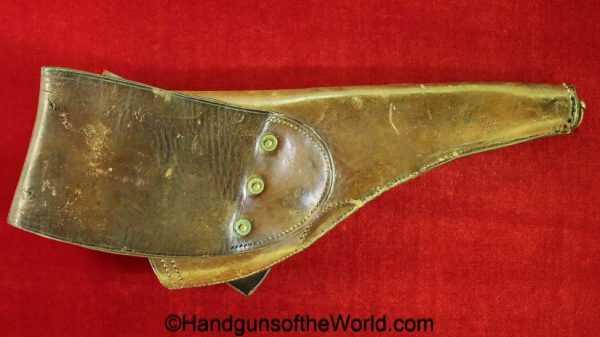 Colt, 1892, 1903, Revolver, Holster, brown, leather, US, 1903, EHS-AA, original, collectible, model, American, Americana, America, USA, handgun, hand gun
